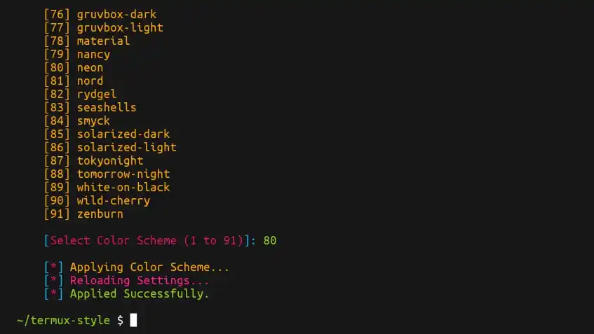 IMG_20240906_113311 Neon Theme In Termux